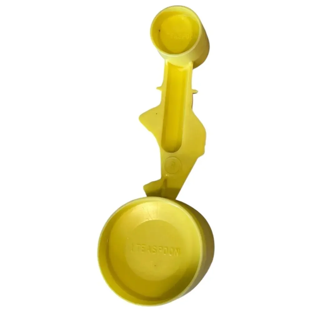 Planters Mr Peanut Yellow Measuring Scoop Spoon Tsp Tbsp Kitchenware 1950s